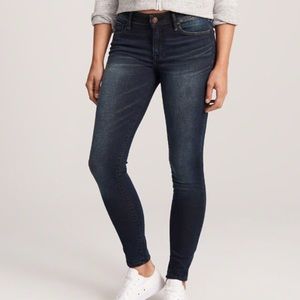 Abercrombie Harper Low-Rise Super Skinny Jeans